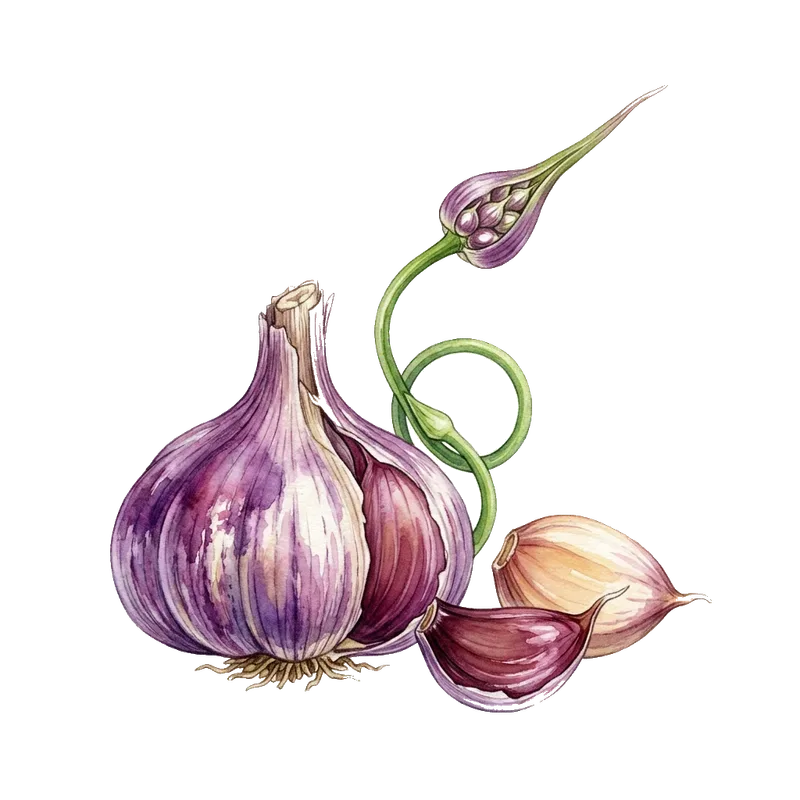 Spanish Roja Garlic