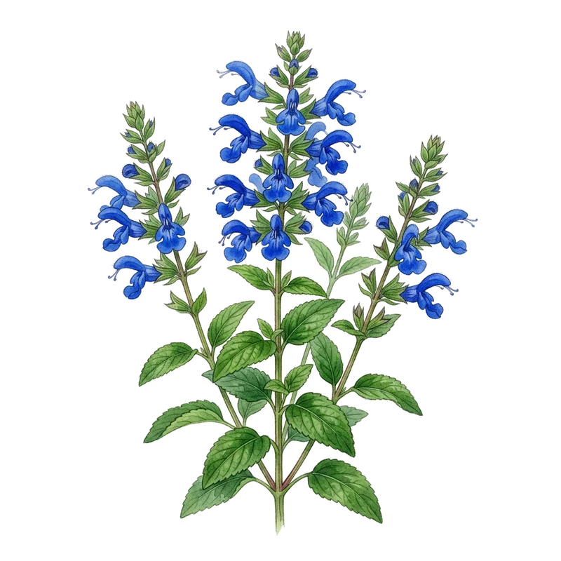 Gentian Sage