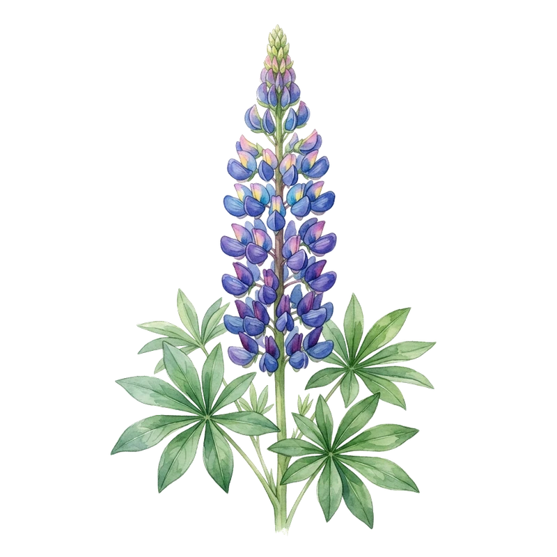 Blomsterlupin