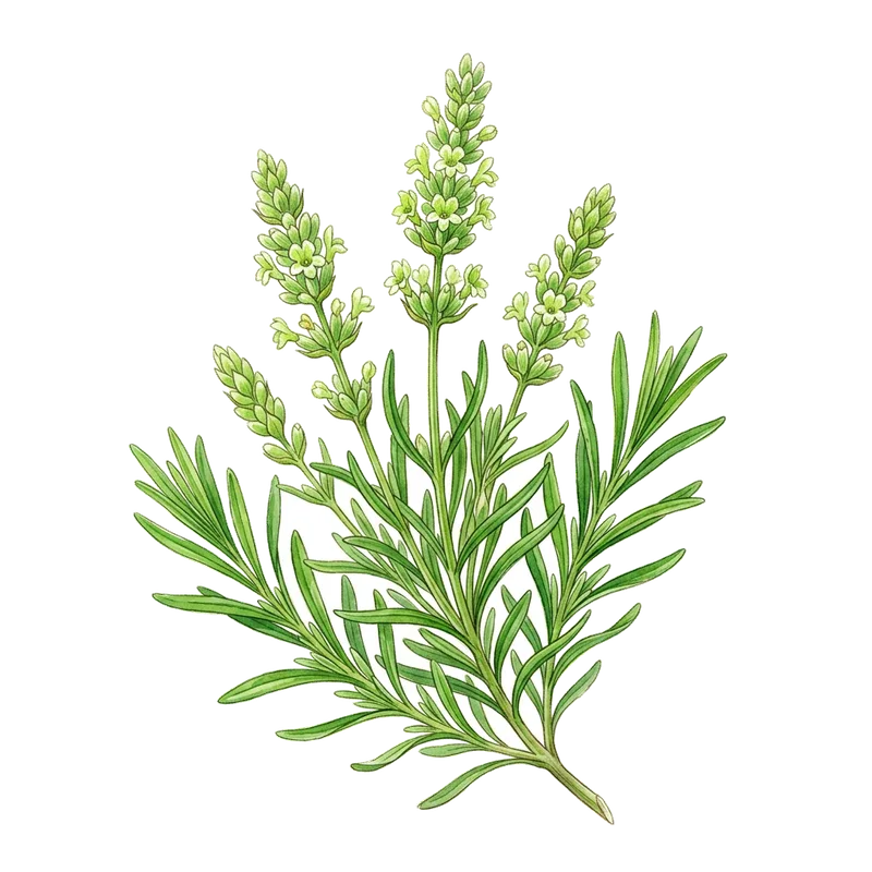 Grön lavendel