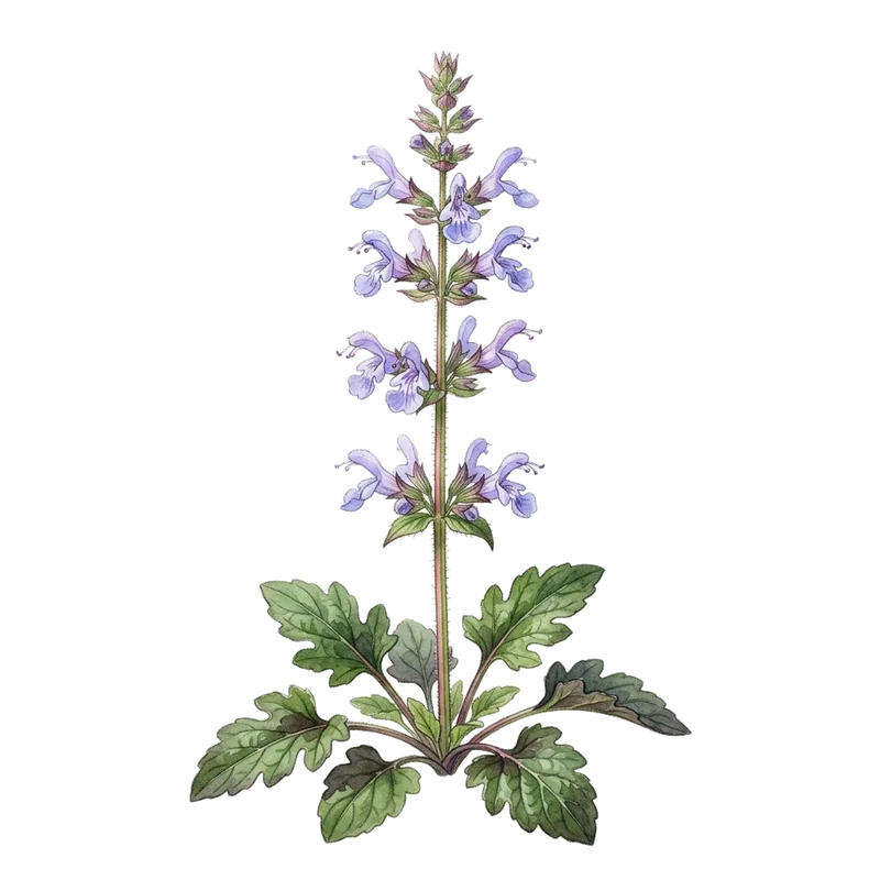 Lyre-leaved Sage