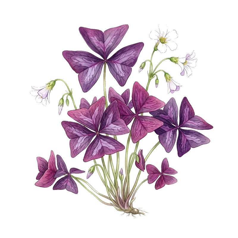 Purple Shamrock