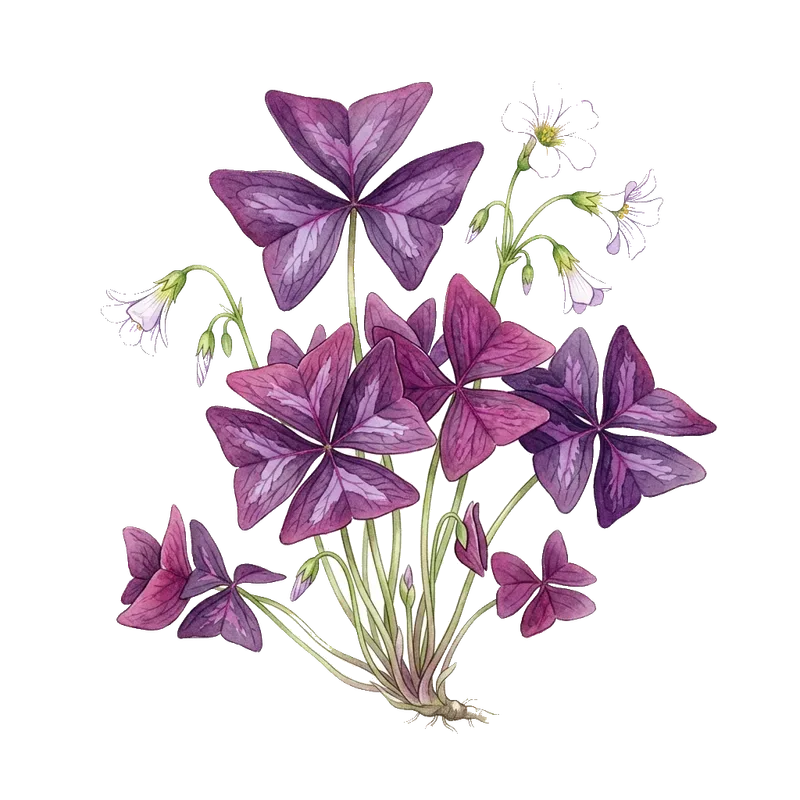 Purple Shamrock