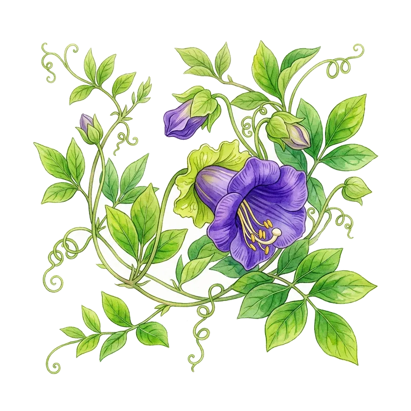 Cup and saucer vine
