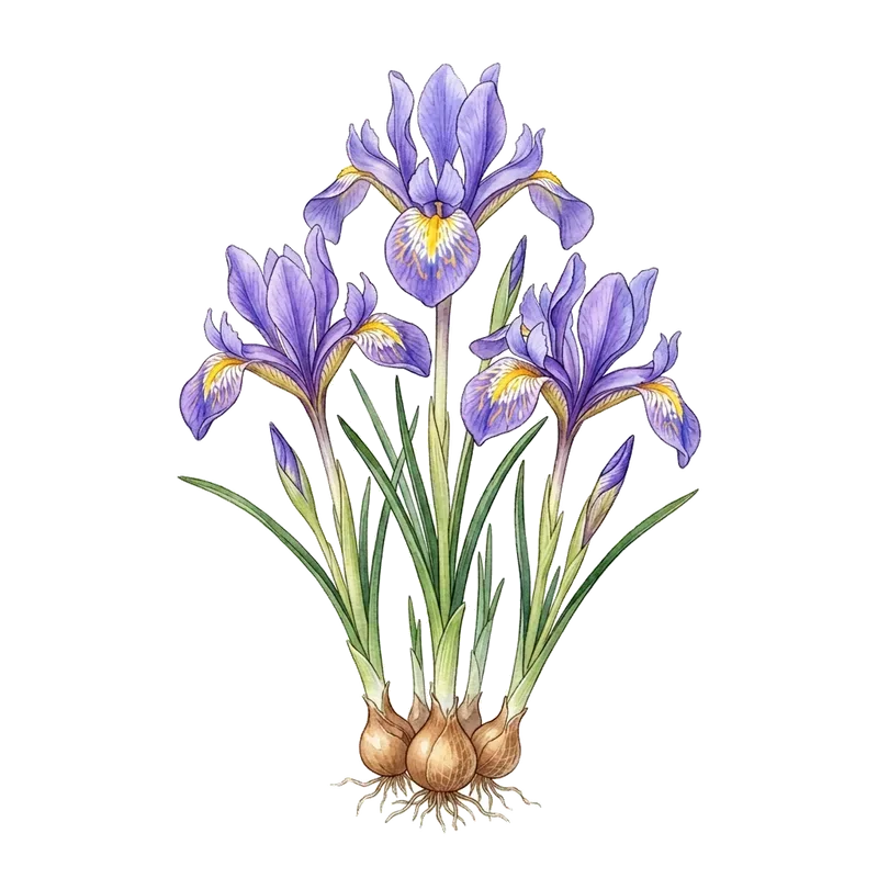 nätad iris