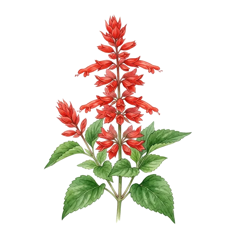 Praktsalvia