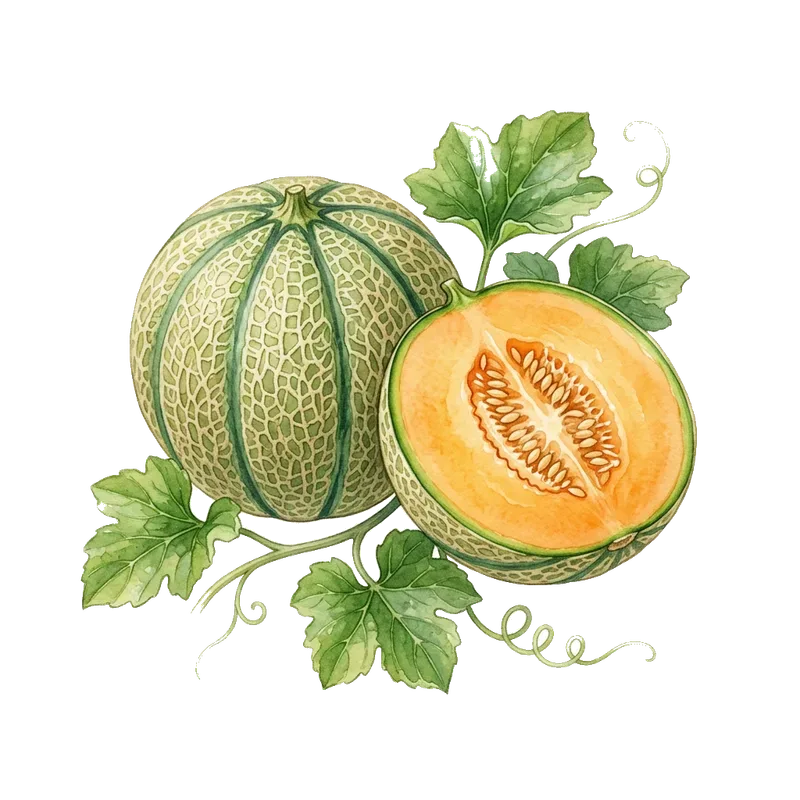 Charentais melon