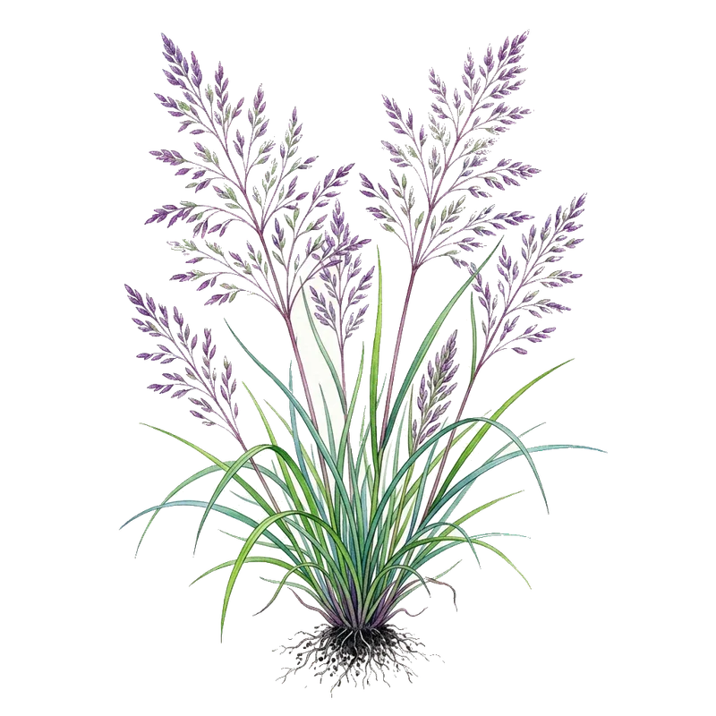 Purple moor-grass