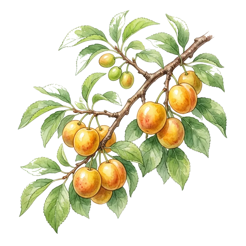 Mirabelle plum