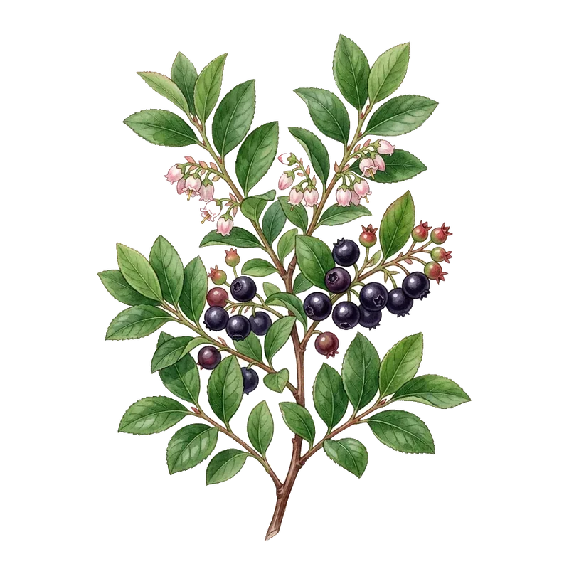 Evergreen Huckleberry